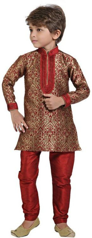 Shree Shubh Boys Kurta and Pyjama Set RS.799 (66.00% Off) - Flipkart