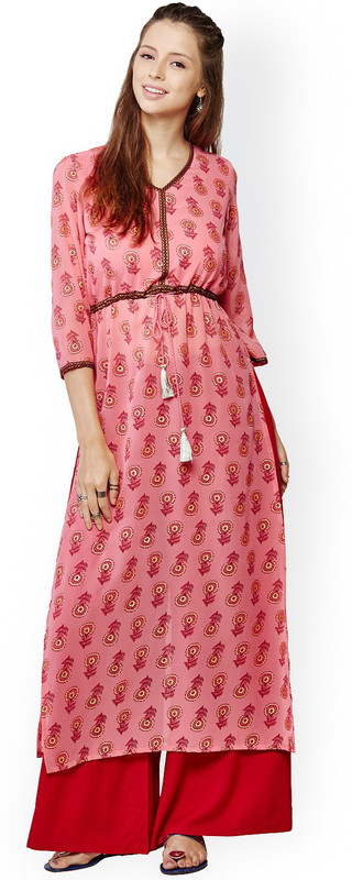 Global Desi Women Kurta and Palazzo Set