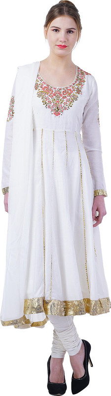 Merch21 Women Churidar and Dupatta Set Merch21 Women Churidar and Dupatta Set