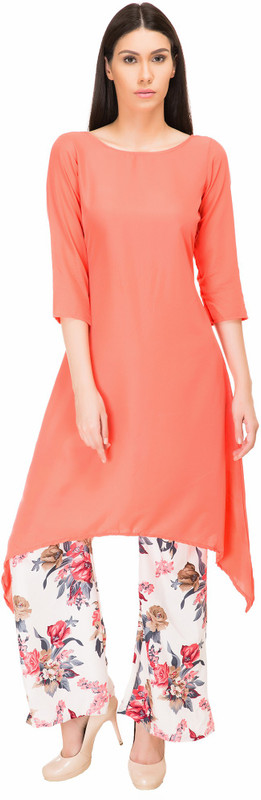 Adyuth Women Kurta and Palazzo Set