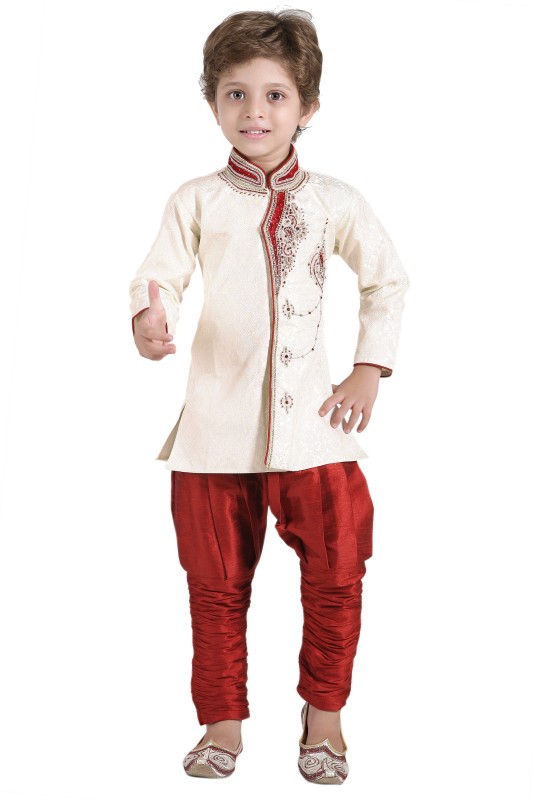 Shree Shubh Boys Kurta and Pyjama Set RS.2999 (73.00% Off) - Flipkart