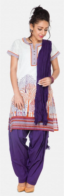 Pop Cherry Women Salwar and Dupatta Set Pop Cherry Women Salwar and Dupatta Set