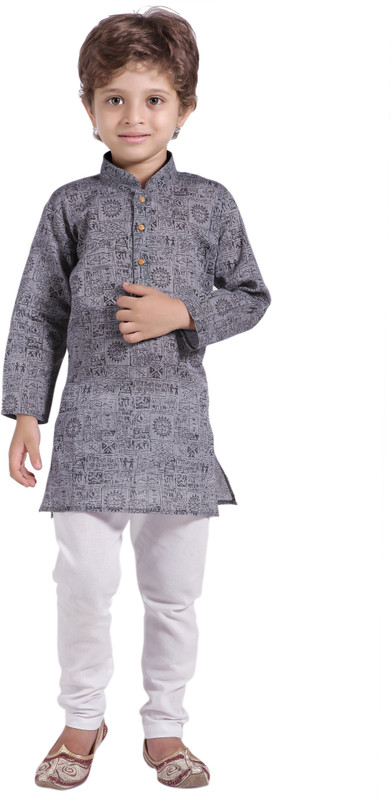 Shree Shubh Boys Kurta and Pyjama Set RS.499 (58.00% Off) - Flipkart
