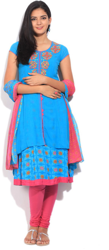 Imara Women Churidar and Dupatta Set Imara Women Churidar and Dupatta Set