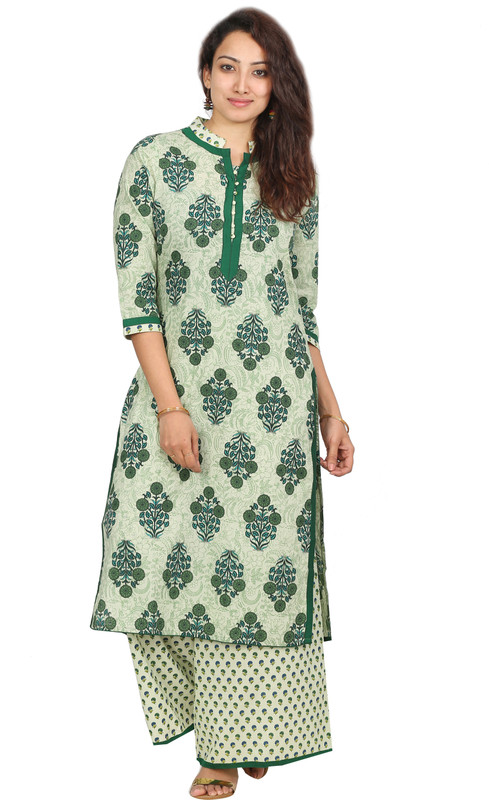 Desi Vibe Women Kurta and Palazzo Set