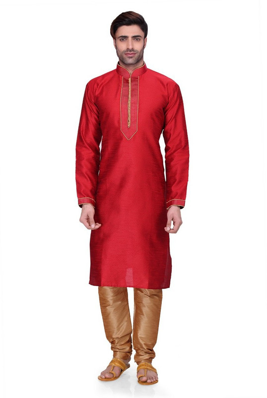 RG Designers Men's Kurta and Pyjama Set