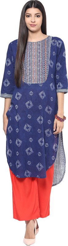 Jaipur Kurti Women Kurta and Palazzo Set