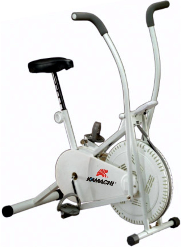 KAMACHI Gold Air Upright Stationary Exercise Bike(Multicolor)