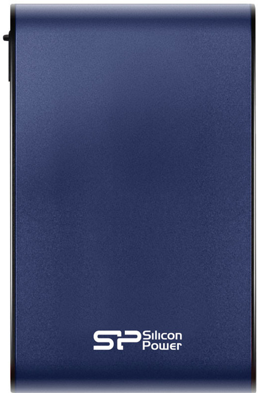 Silicon Power 2 TB External Hard Disk Drive (HDD) Upto 5Gb/s, USB 3.0,Metal Casing, Shockproof, Water-Resistant for Windows & Mac(Blue)
