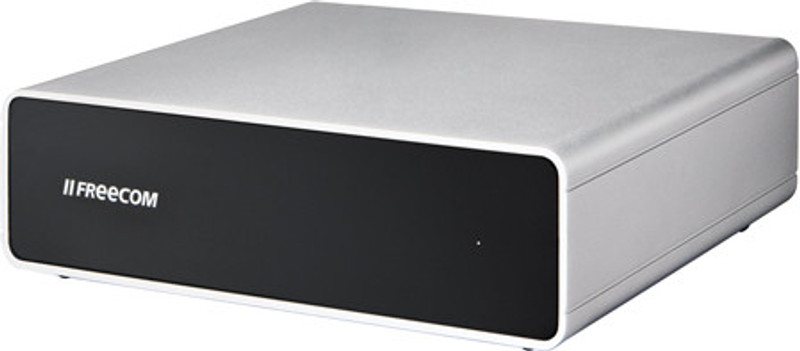 Freecom 2 TB Wired External Hard Disk Drive(Black, External Power Required)