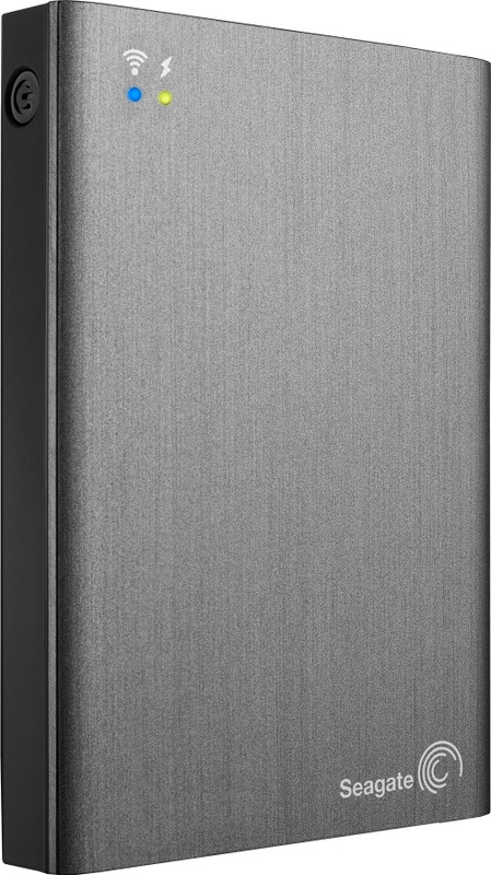 Seagate Wireless Plus 1 TB External Hard Drive(Grey)