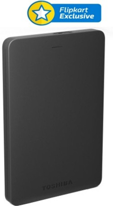 Toshiba Canvio Alumy 2 TB Wired External Hard Disk Drive(Black) RS.5999 (28.00% Off) - Flipkart