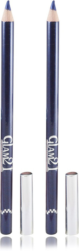 Glam 21 BLUE GLIMMERSTICKS FOR EYES & LIPS PACK OF 2PCS 1.8 g(BLUE-PO)