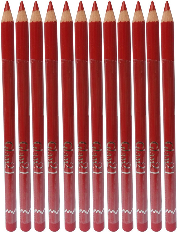 Glam 21 Eyeliner-and-lipliner-Rodeo Red-1.8x12g 21.6 g(Rodeo Red)