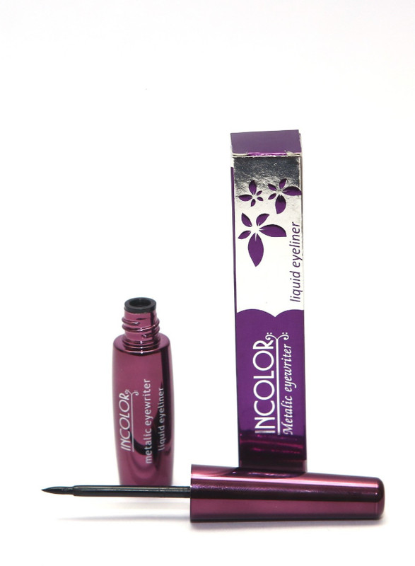 Incolor Metallic Professional Eyeliner 4 ml(Black)