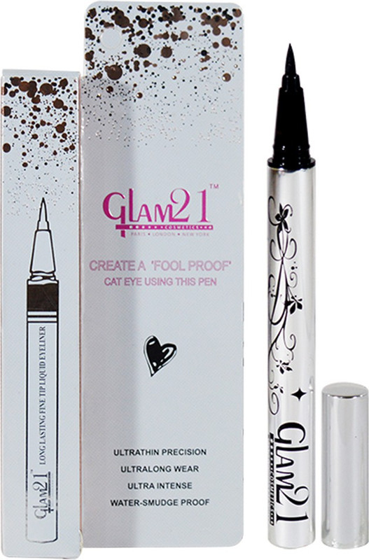 Glam 21 Long Lasting Fine Tip Liquid Eyeliner 2 g(EY0916-14)