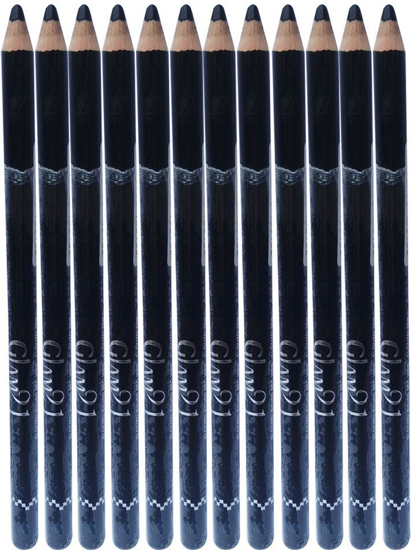 Glam 21 Eyeliner-and-lipliner-Black-1.8x12g 21.6 g(Black)