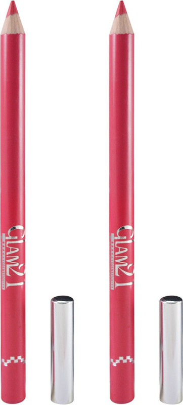 Glam 21 PINK GLIMMERSTICKS FOR EYES & LIPS PACK OF 2PCS 1.8 g(PINK-UO)