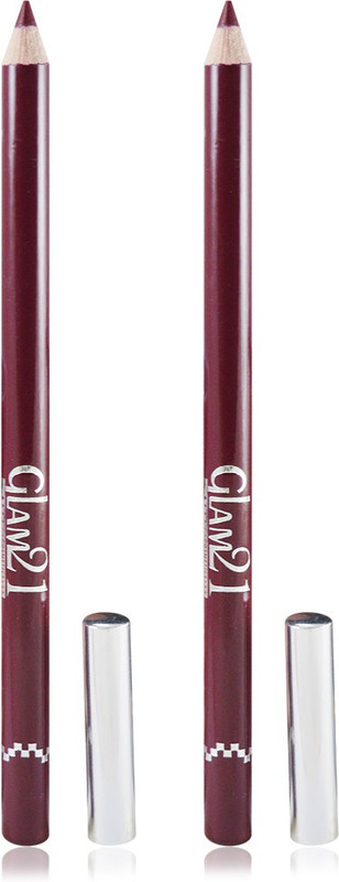 Glam 21 PINK GLIMMERSTICKS FOR EYES & LIPS PACK OF 2PCS 1.8 g(PINK-GU)