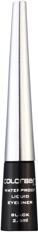 Colorbar Precision Waterproof Eyeliner with Shiny Silver Cap 2.5 ml(Black)