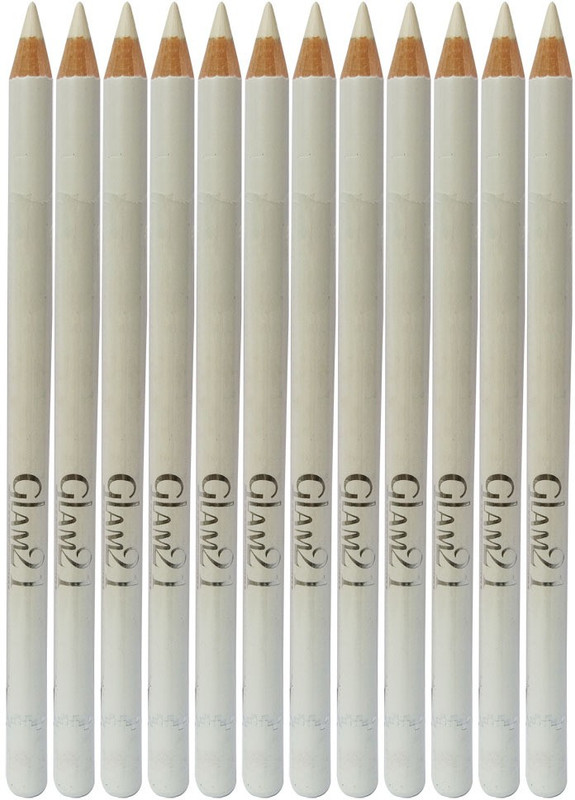 Glam 21 Eyeliner-and-lipliner-White-1.8x12g 21.6 g(White)