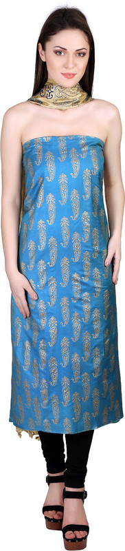 Inara Robes Poly Silk Printed Kurta Fabric(Unstitched) Inara Robes Poly Silk Printed Kurta Fabric(Unstitched)