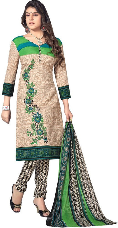 vastra export Polycotton Printed Salwar Suit Material(Unstitched)