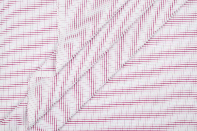 GWALIOR Polycotton Checkered Shirt Fabric(Unstitched)