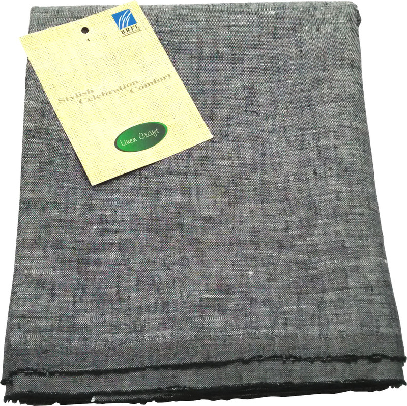 Bombay Rayon Cotton Linen Blend Self Design Shirt Fabric(Unstitched)