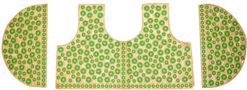 Khushali Poly Silk Self Design, Embroidered Blouse Material(Unstitched) Khushali Poly Silk Self Design, Embroidered Blouse Material(Unstitched)