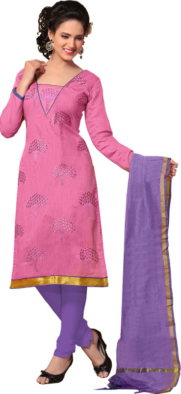 Jiya Poly Chanderi Self Design, Embroidered Kurta Fabric(Semi Stitched) Jiya Poly Chanderi Self Design, Embroidered Kurta Fabric(Semi Stitched)