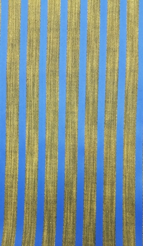 kumar Polycotton Striped Shirt Fabric(Unstitched)