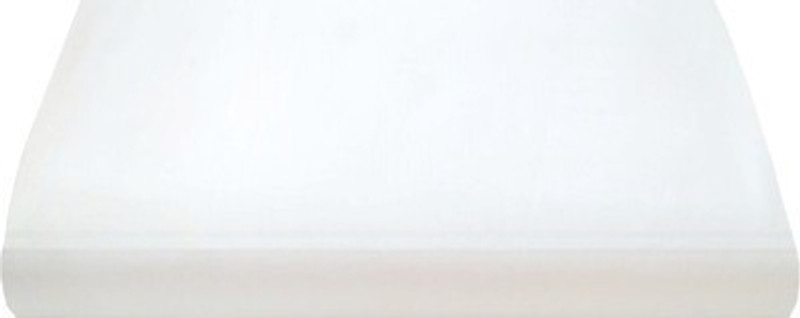 Zainsain White Cotton Blend Solid Shirt Fabric(Unstitched)
