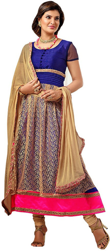 Shoppie Zone Poly Georgette Embroidered Salwar Suit Material(Semi Stitched) Shoppie Zone Poly Georgette Embroidered Salwar Suit Material(Semi Stitched)