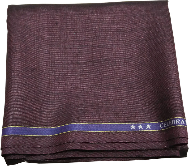 Raymond Polycotton Self Design Trouser Fabric(Unstitched)