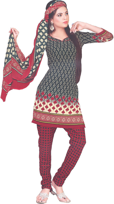 Amin Polycotton Printed Salwar Suit Material(Unstitched) Amin Polycotton Printed Salwar Suit Material(Unstitched)