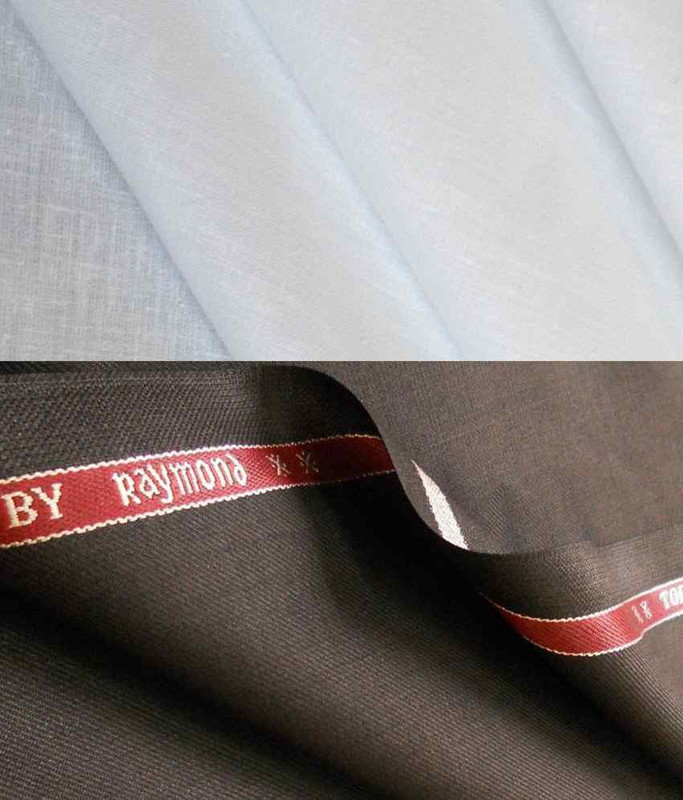 Raymond Polycotton Solid Shirt & Trouser Fabric(Unstitched)