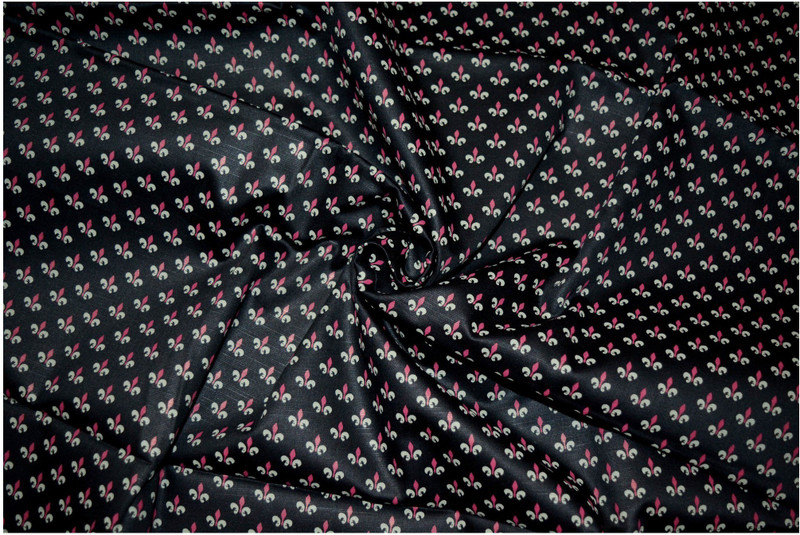 V WALKERS Cotton Blend Paisley Shirt Fabric(Unstitched)