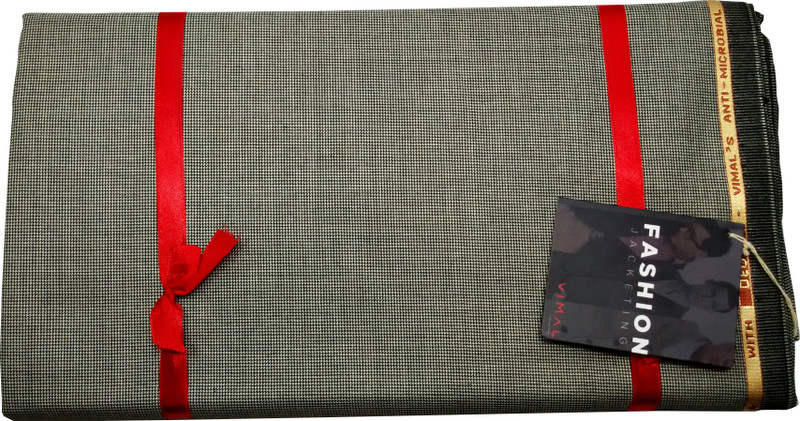Vimal Polycotton Self Design Jacket Fabric(Unstitched)