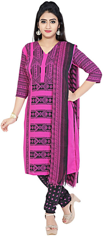 Sharvi Polycotton Printed Salwar Suit Material(Unstitched) Sharvi Polycotton Printed Salwar Suit Material(Unstitched)