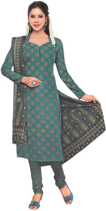 Javuli Polycotton Floral Print Kurta Fabric(Unstitched) Javuli Polycotton Floral Print Kurta Fabric(Unstitched)