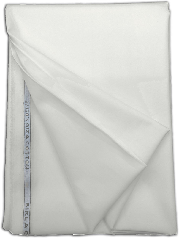 Birla Century Cotton Blend Solid Shirt Fabric(Unstitched)