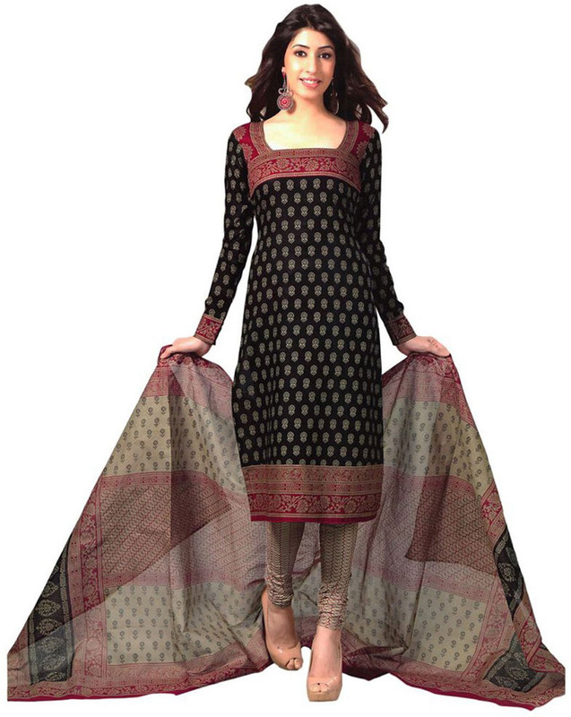 Javuli Cotton Blend Floral Print Kurta Fabric(Unstitched) Javuli Cotton Blend Floral Print Kurta Fabric(Unstitched)