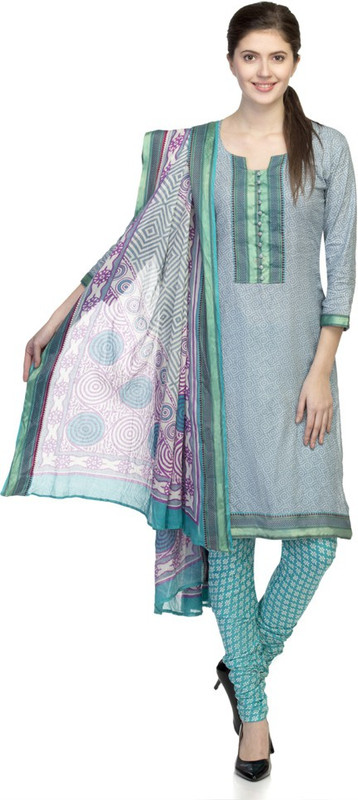 Rutbaa Cotton Blend Printed Salwar Suit Material(Unstitched) Rutbaa Cotton Blend Printed Salwar Suit Material(Unstitched)