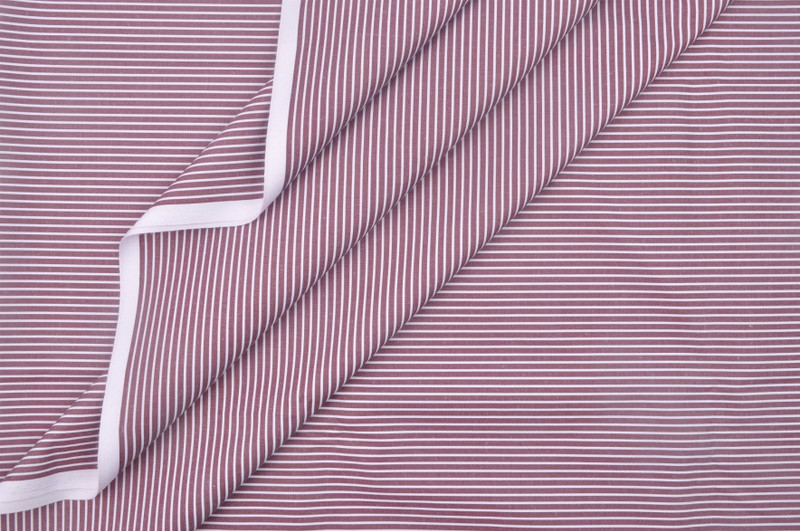 Gwalior Polycotton Striped Shirt Fabric(Unstitched)