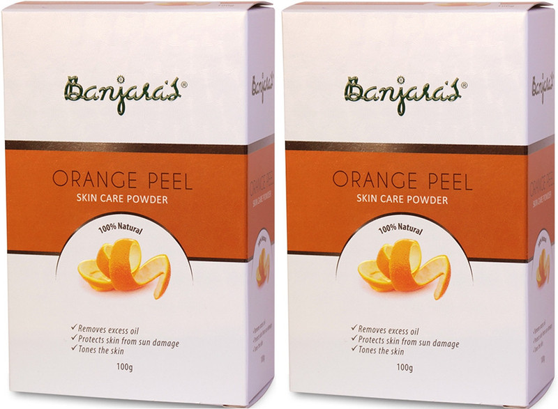 Banjara's Pure Herb Orange Peel Powder 20g X 5 Set Of 2 Pack(200 g)