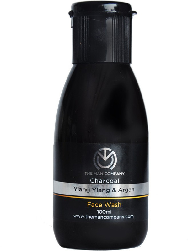 The Man Company Charcoal Face Wash with Ylang Ylang & Argan Essential Oils Face Wash(100 ml)