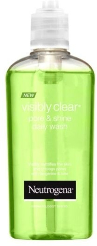 neutrogena shine control face wash