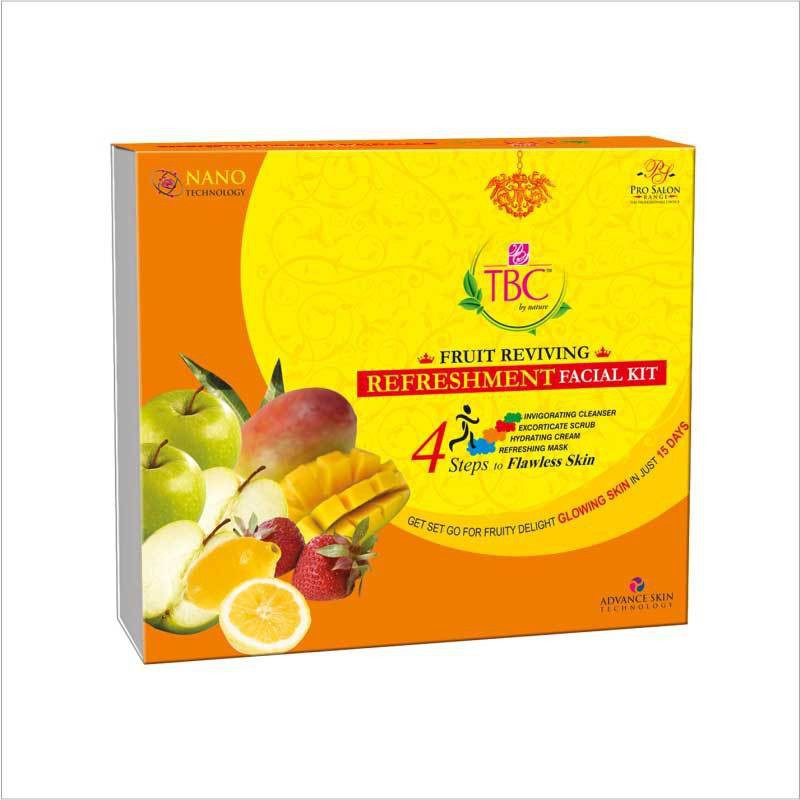 TBC by Nature Fruit Reviving Refreshment Facial Kit 400 g RS.455 (30.00% Off) - Flipkart