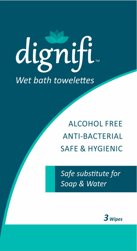 dignifi Dignifi Wet Bath Towelette(Pack of 15)